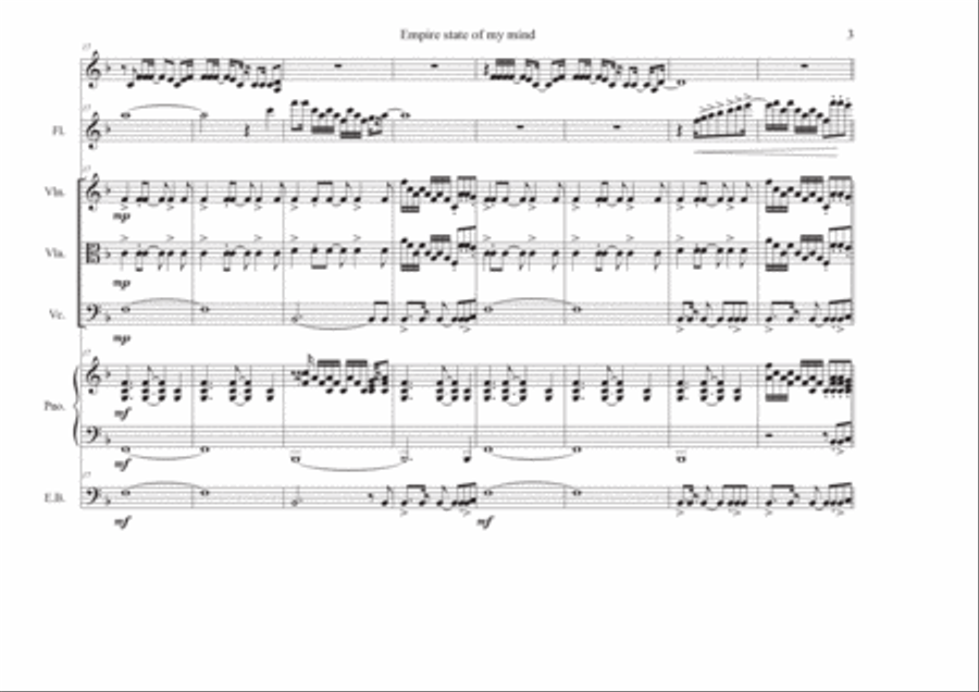 Empire State Of Mind Flute scores gallery preview page 3
