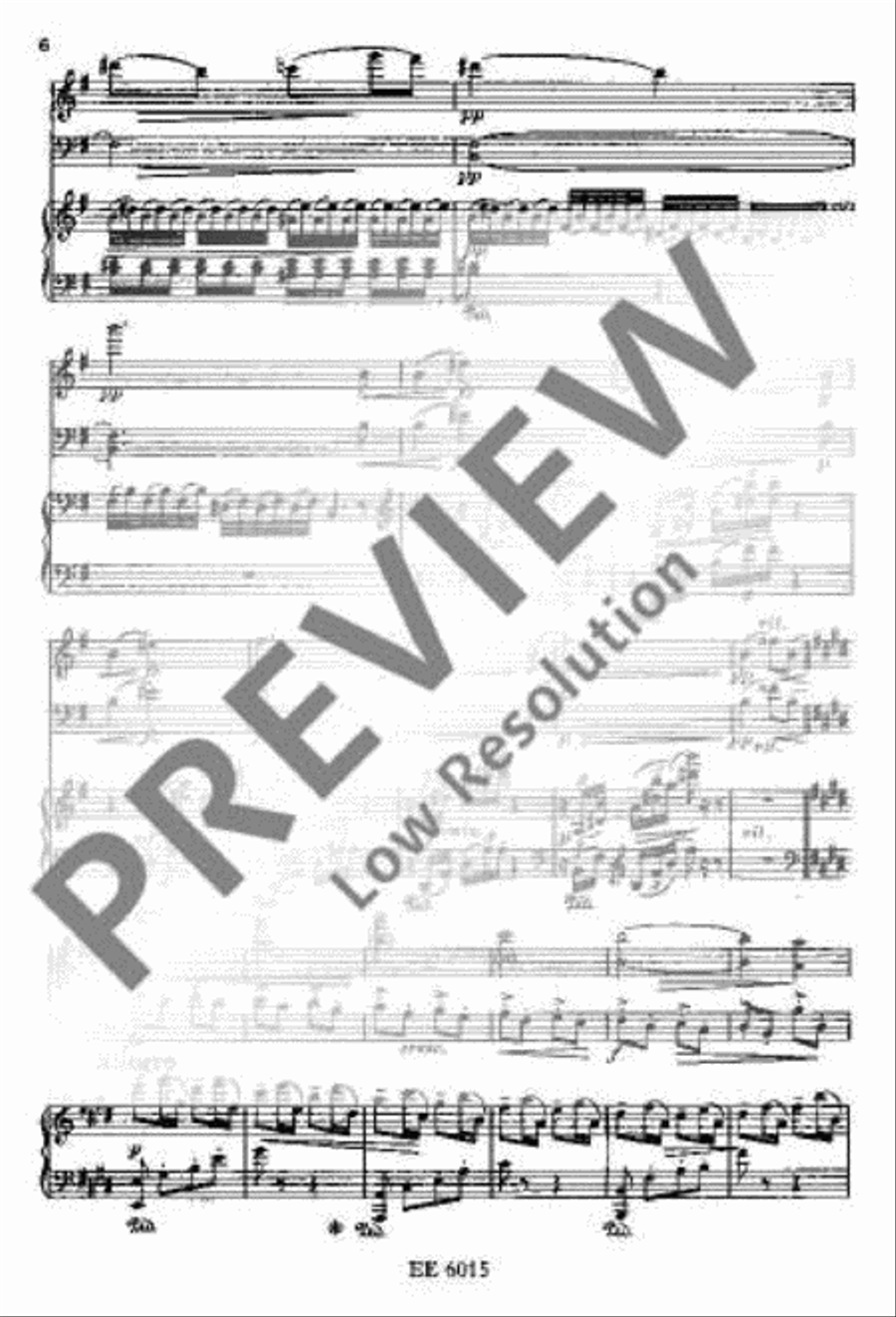 Piano Trio E minor Piano Trio scores gallery preview page 11