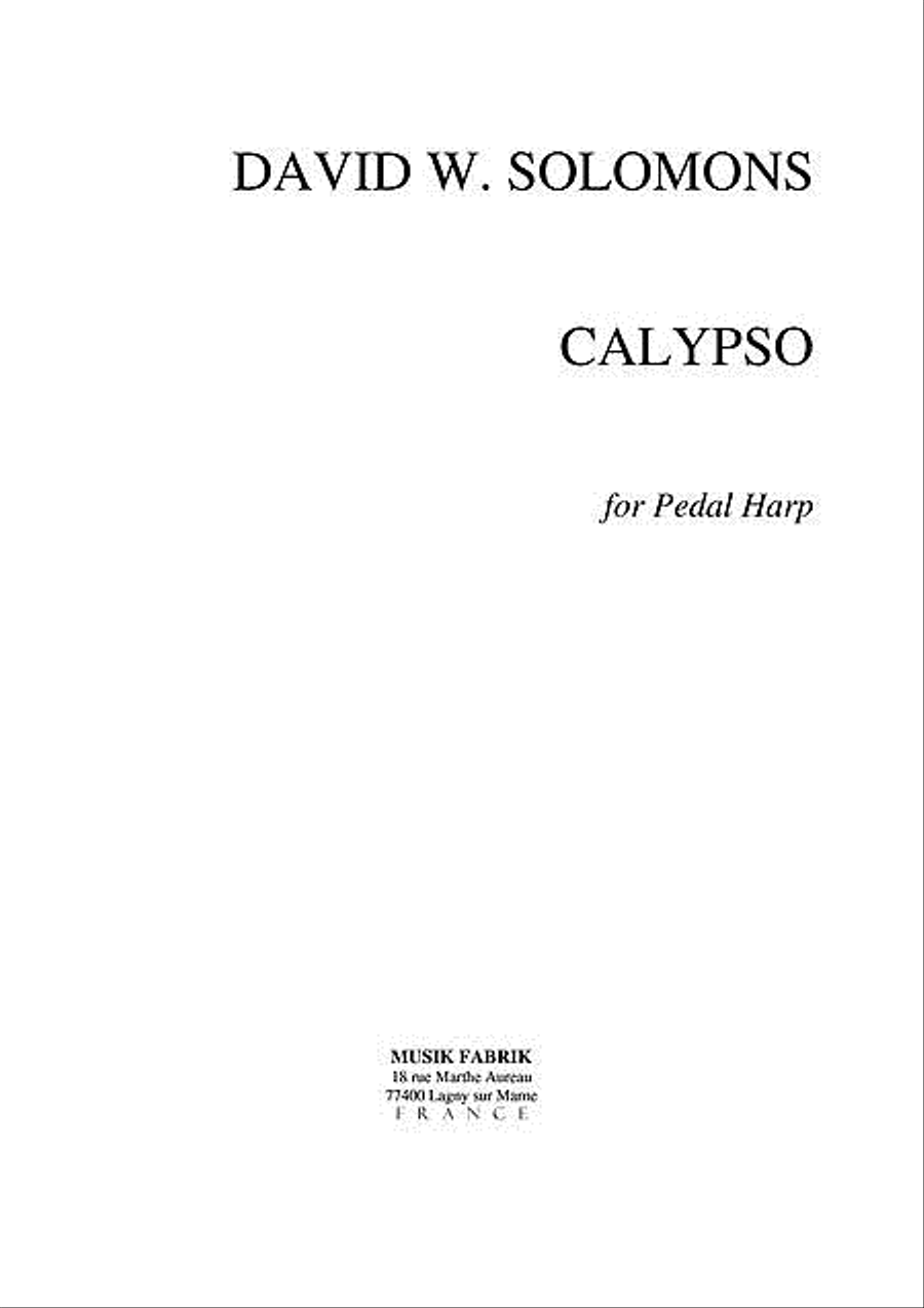 Calypso Harp scores gallery preview page 1
