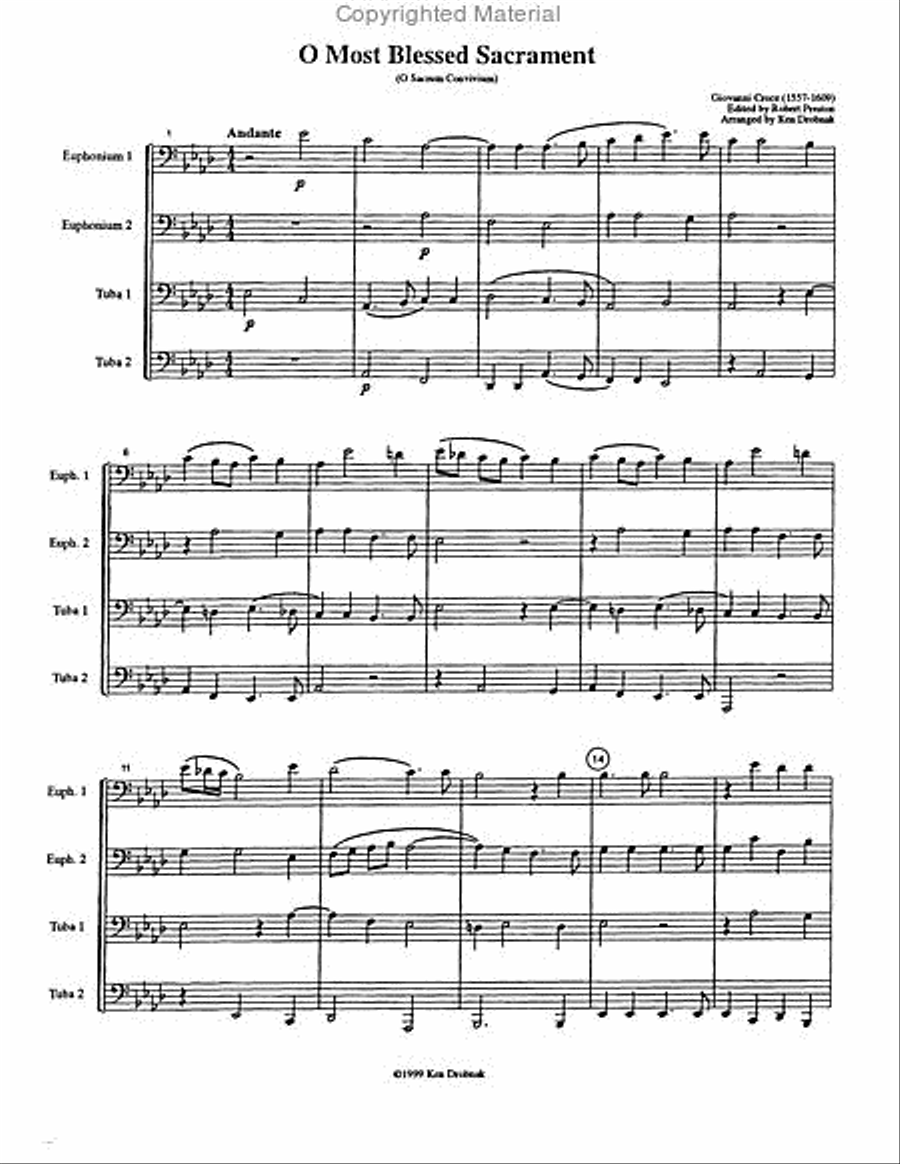 Renaissance Choral Music Choir scores gallery preview page 2