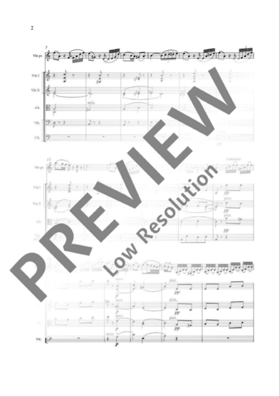 Introduction et Rondo capriccioso Orchestra scores gallery preview page 11