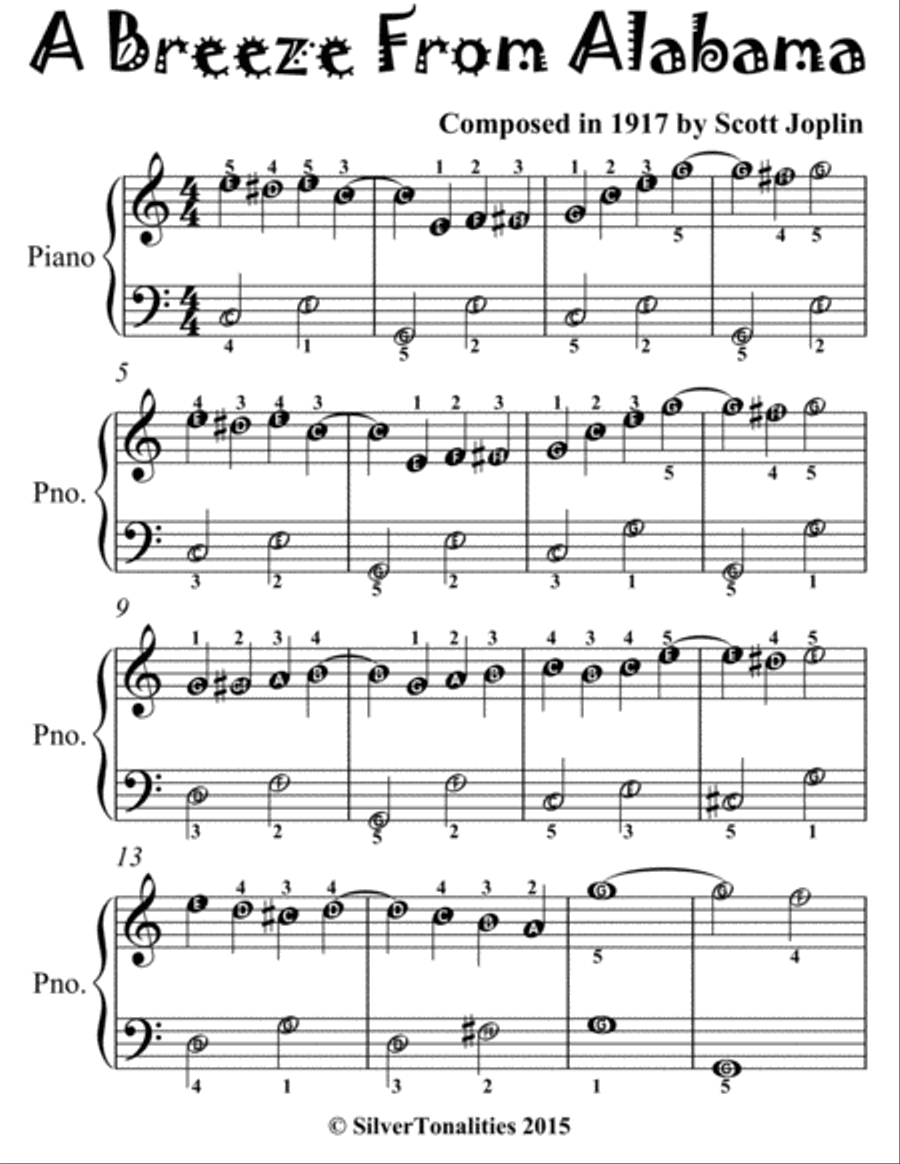 Littlest Ragtime for Easiest Piano 1 Sheet Music Easy Piano scores gallery preview page 3