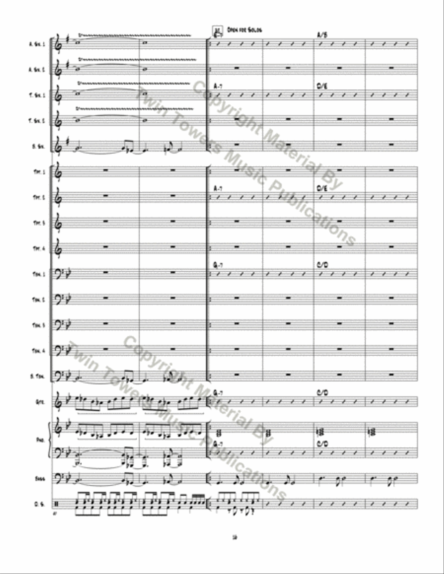 Slipstream Slipstream Jazz Ensemble scores gallery preview page 17