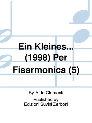 Ein Kleines... (1998) Per Fisarmonica (5)