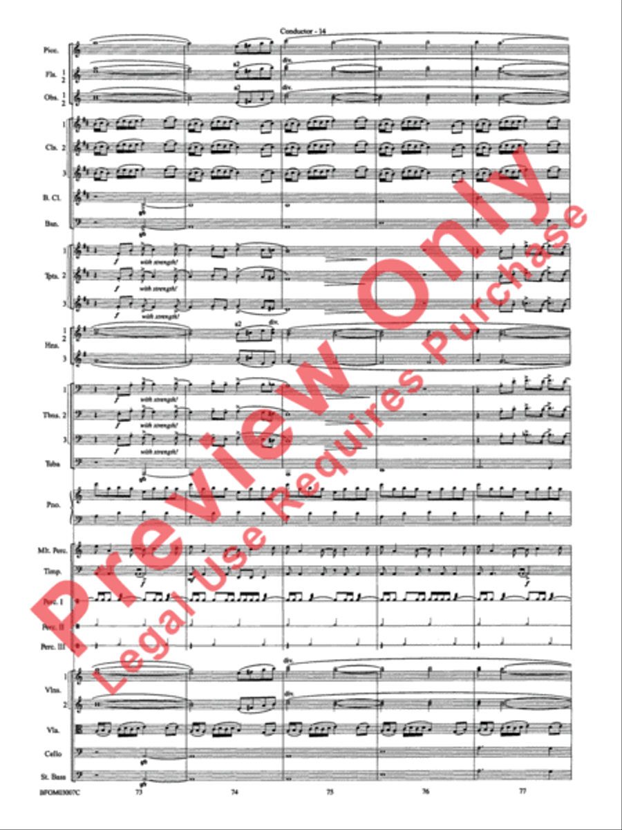 Inchon Full Orchestra scores gallery preview page 19