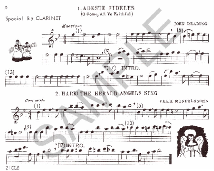 Christmas Time - Special Bb Cl Book Clarinet scores gallery preview page 2