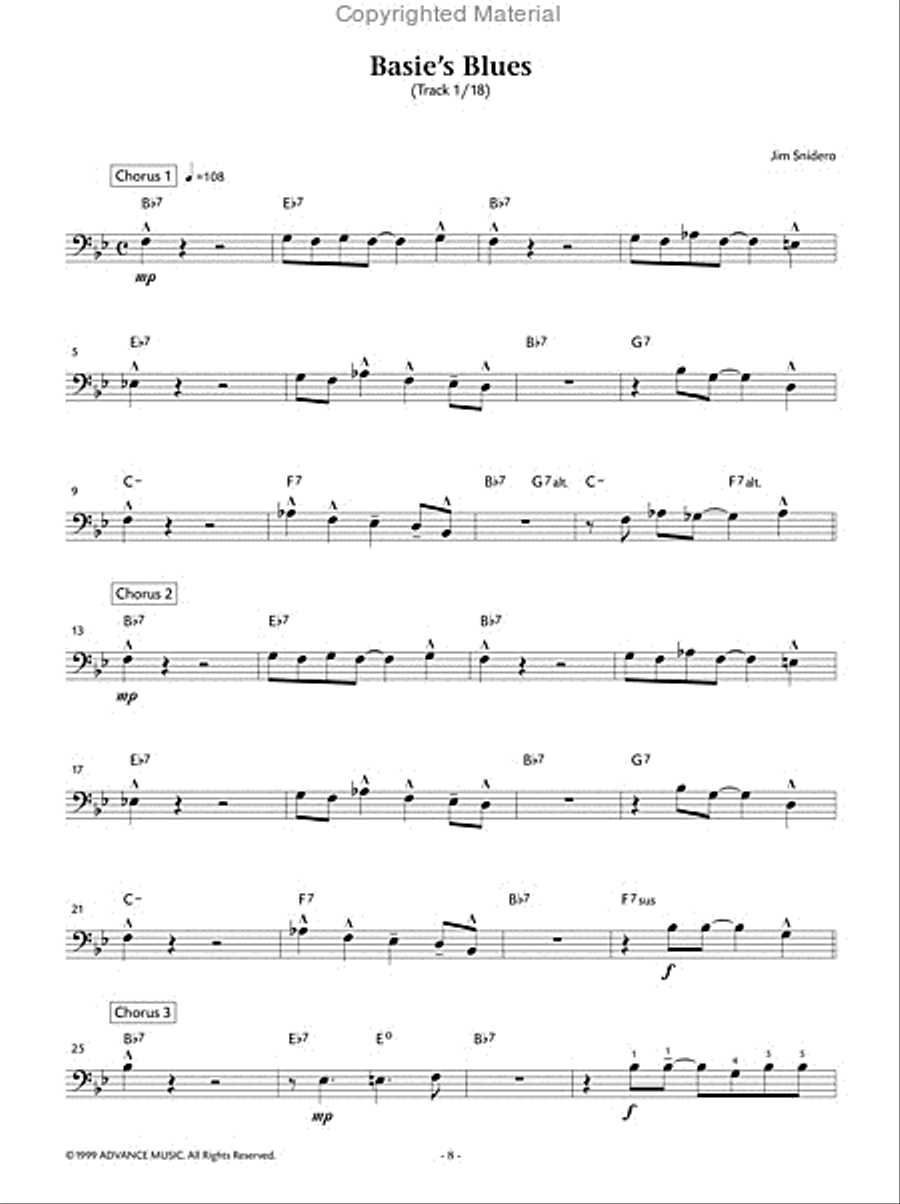 Easy Jazz Conception Trombone Trombone scores gallery preview page 2