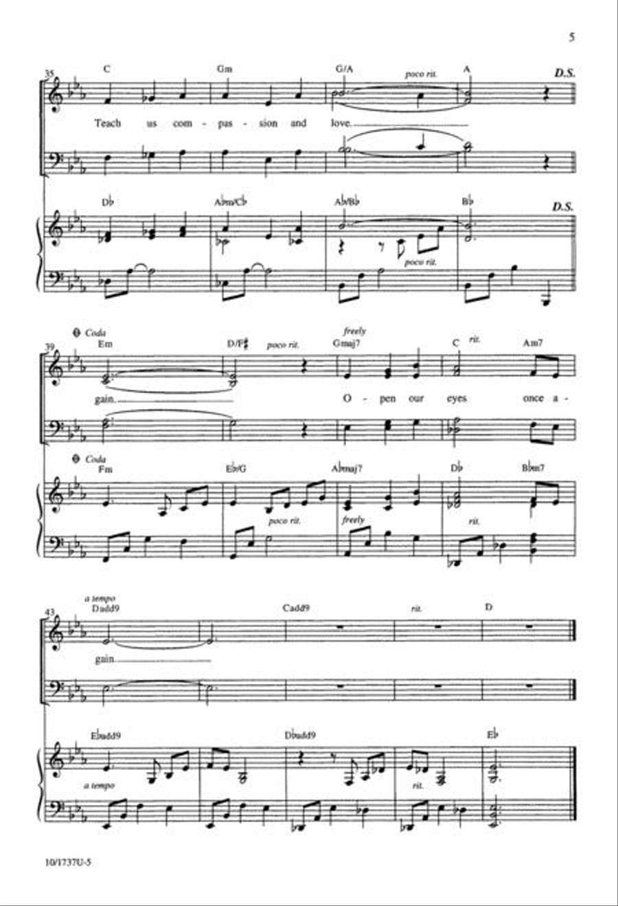 Open Our Eyes Open Our Eyes 4-Part scores gallery preview page 5