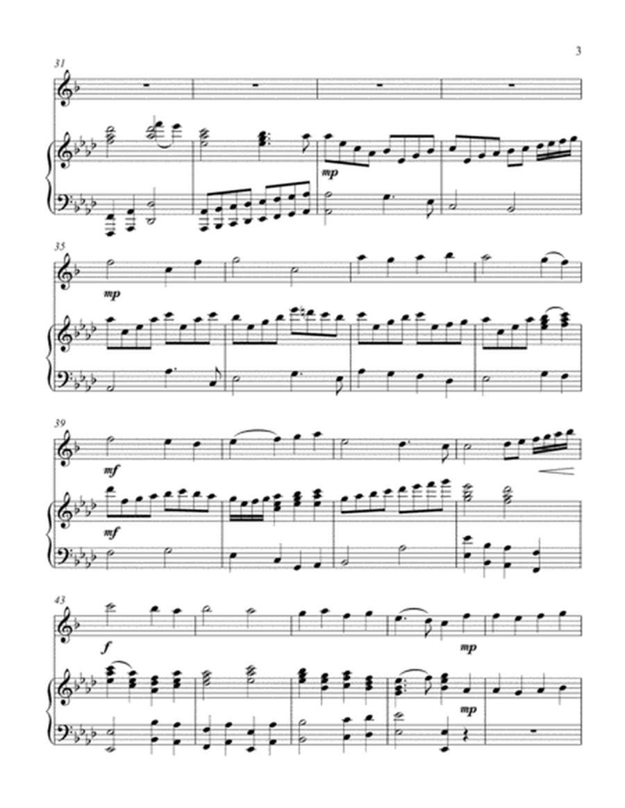 O Come, All Ye Faithful (treble Eb instrument solo) image number null