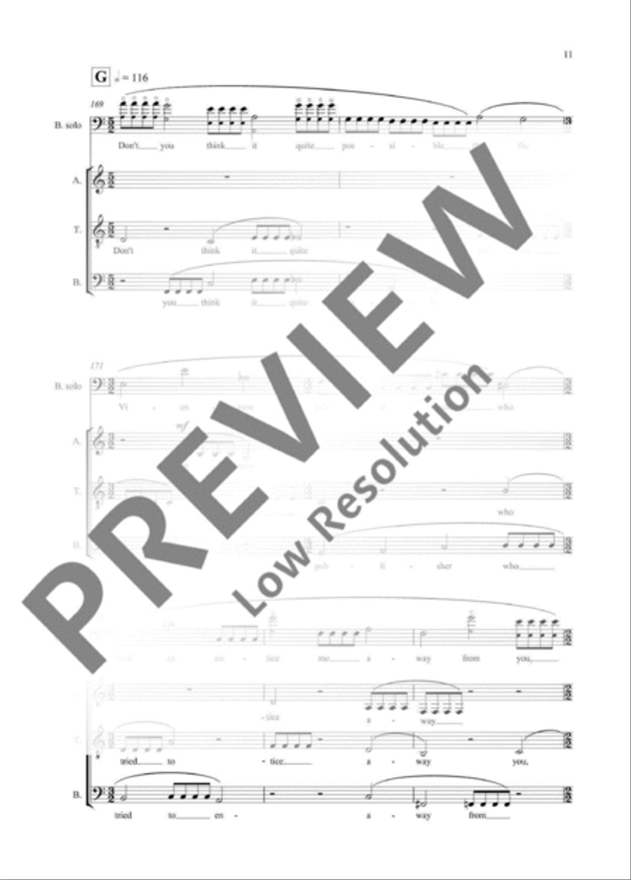 Schott and Sons, Mainz 4-Part scores gallery preview page 18