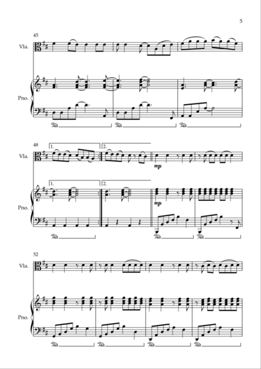 Shivers Viola scores gallery preview page 5