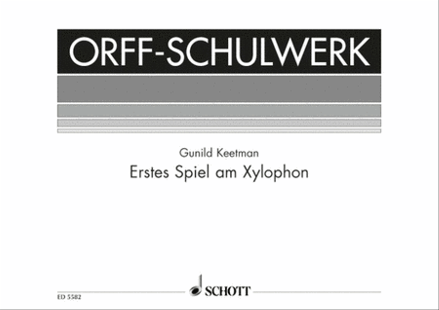 Erstes Spiel am Xylophon Percussion scores gallery preview page 1