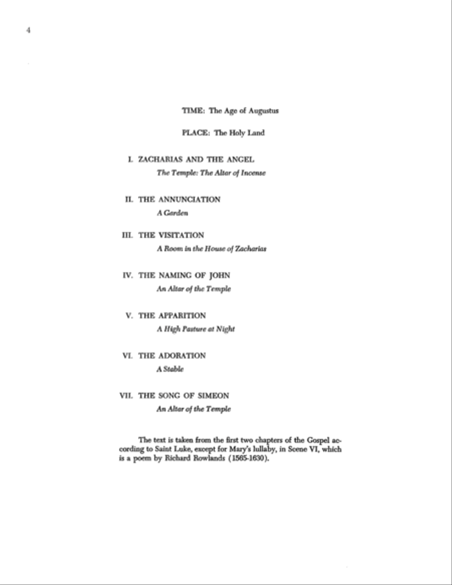 The Nativity According to Saint Luke (Downloadable Stage Guide) Christmas scores gallery preview page 3