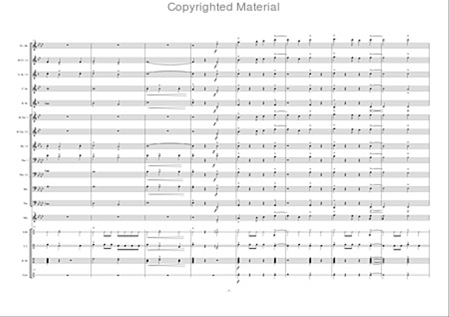 Western Trail Western Trail Concert Band scores gallery preview page 6