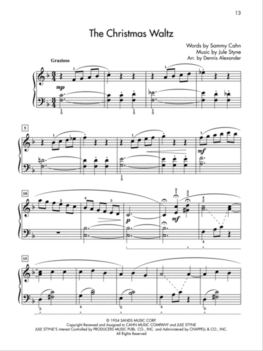 Especially for Christmas 1-3 (Value Pack) Piano Solo scores gallery preview page 8