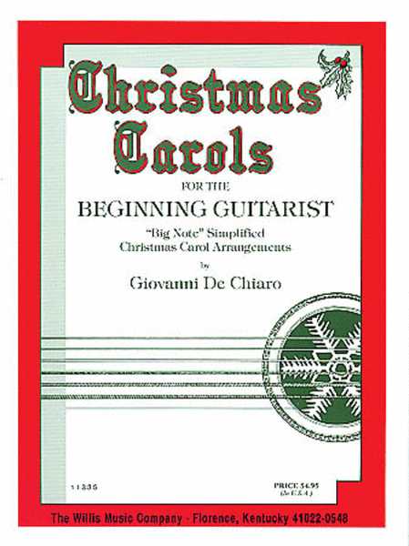 Christmas Carols for the Beginning Guitarist