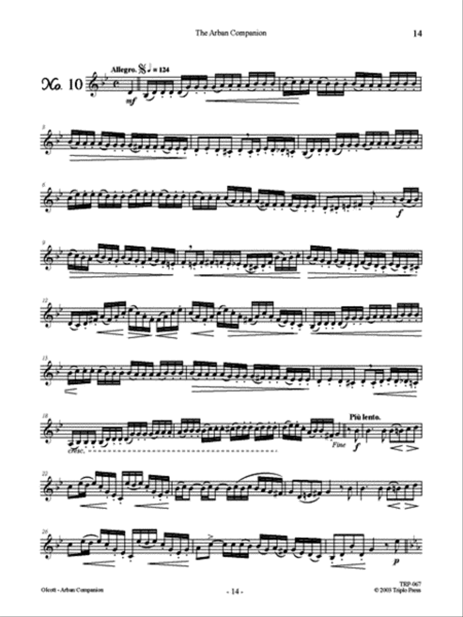 The Arban Companion The Arban Companion Trumpet scores gallery preview page 3