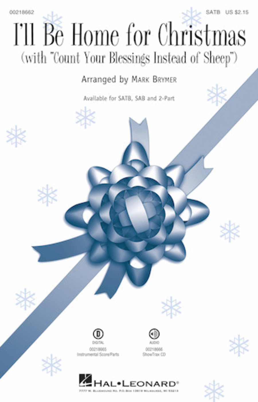 I'll Be Home for Christmas 2-Part scores gallery preview page 1