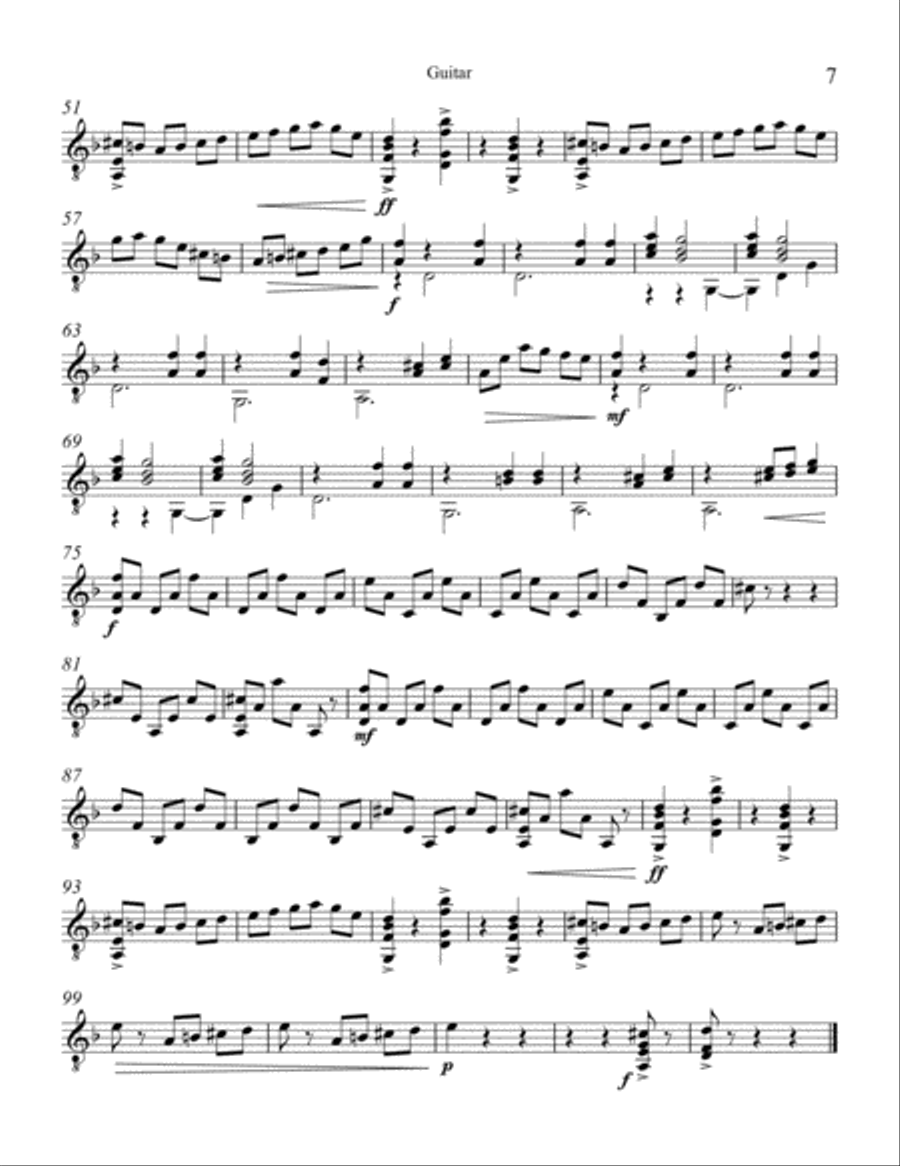 Three Mexican Folk Songs Choir scores gallery preview page 6