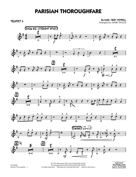 Parisian Thoroughfare - Trumpet 4
