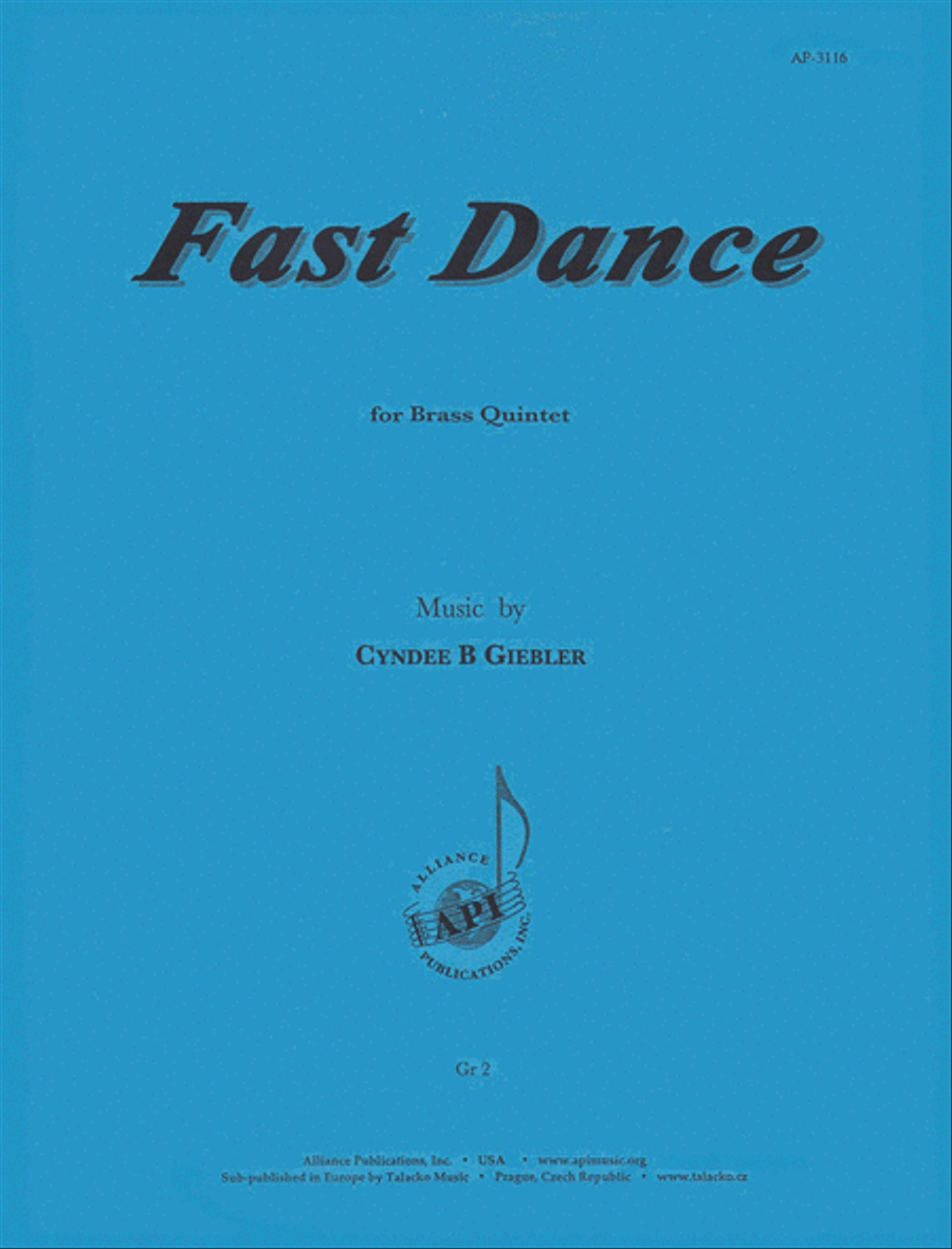 Fast Dance - Brass Quintet Brass Quintet scores gallery preview page 1