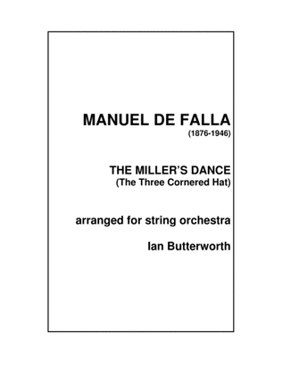 DE FALLA The Miller's Dance (The Three-Cornered Hat) for string orchestra