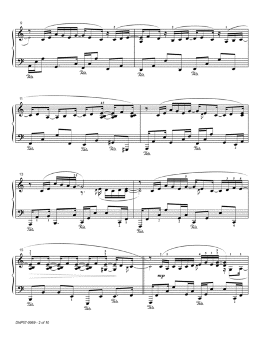 Conversations COLLECTION Piano Solo scores gallery preview page 4