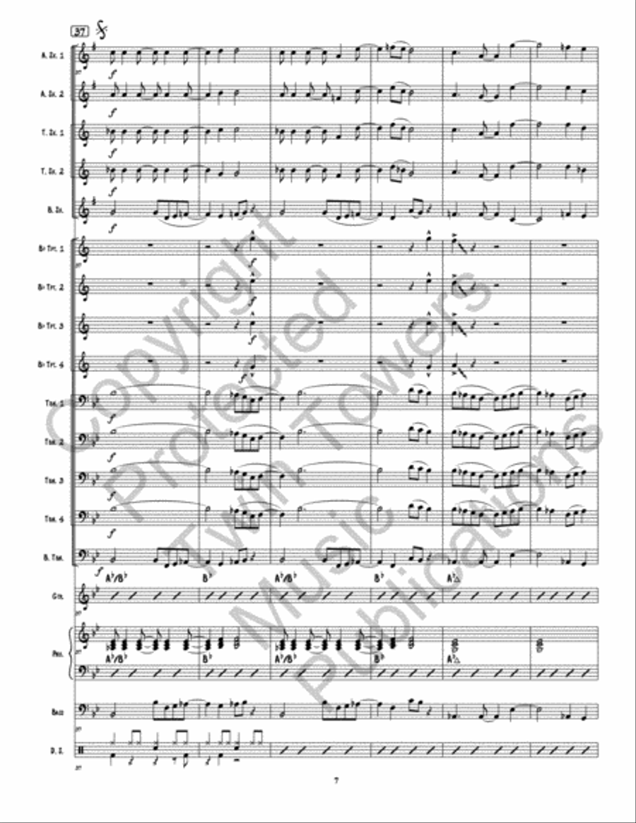 New Beginning 2.0, A New Beginning 2.0, A Jazz Ensemble scores gallery preview page 8