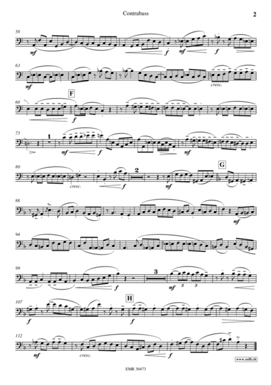 The Crave Double Bass scores gallery preview page 3