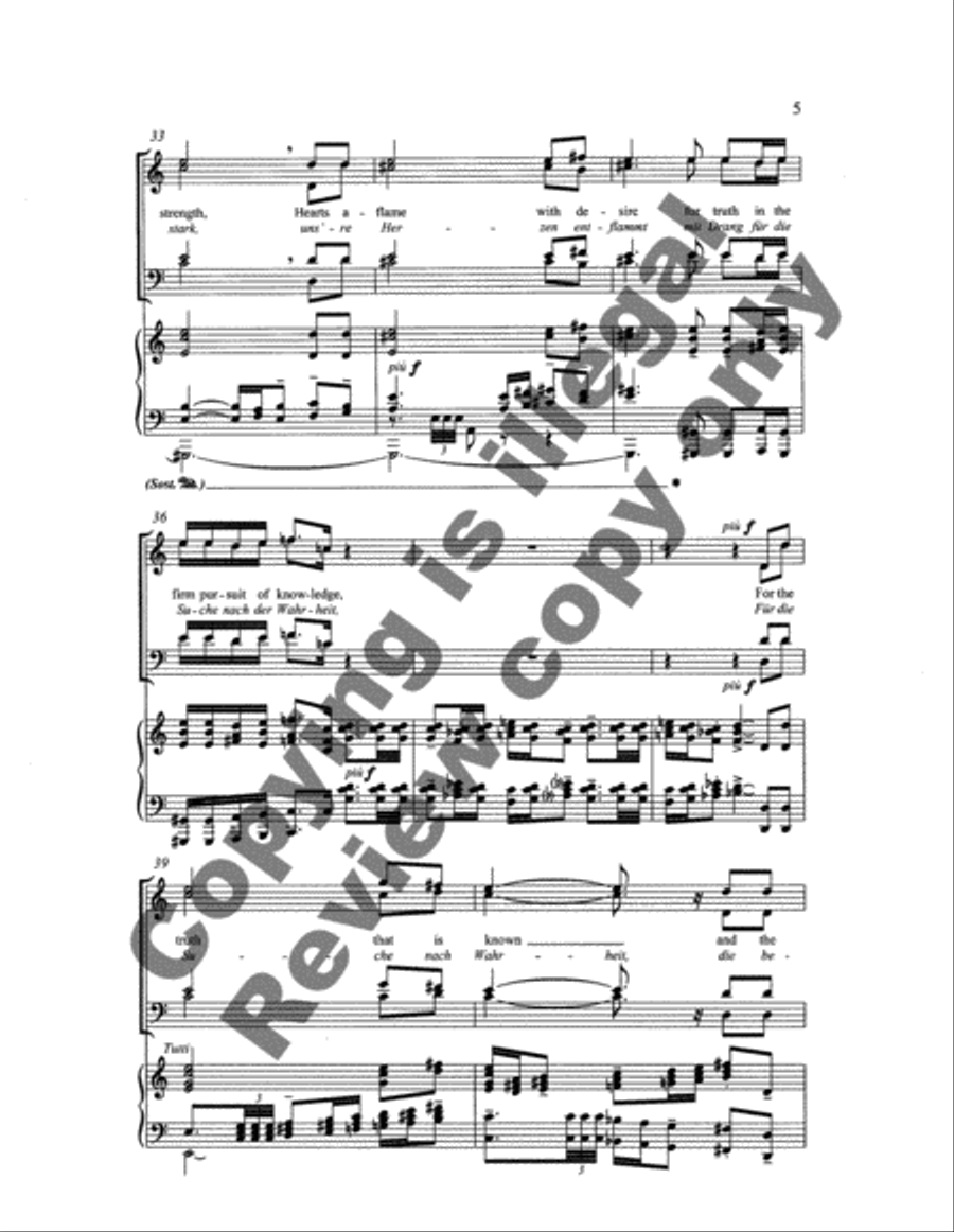 Festive Ode (Choral Score) TTBB scores gallery preview page 9