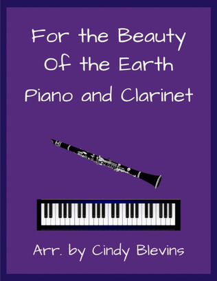 Book cover for For the Beauty of the Earth, for Piano and Clarinet