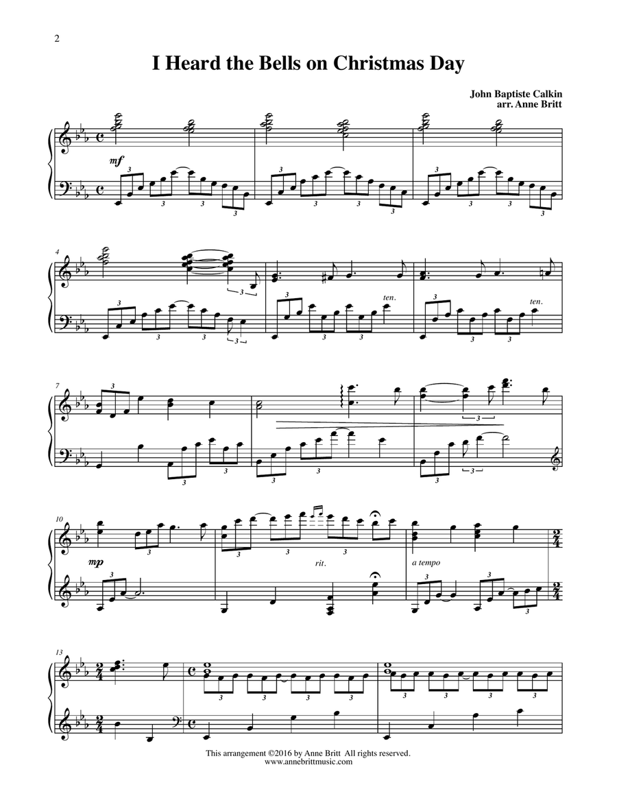 Christmas Eve songbook Piano Solo scores gallery preview page 5
