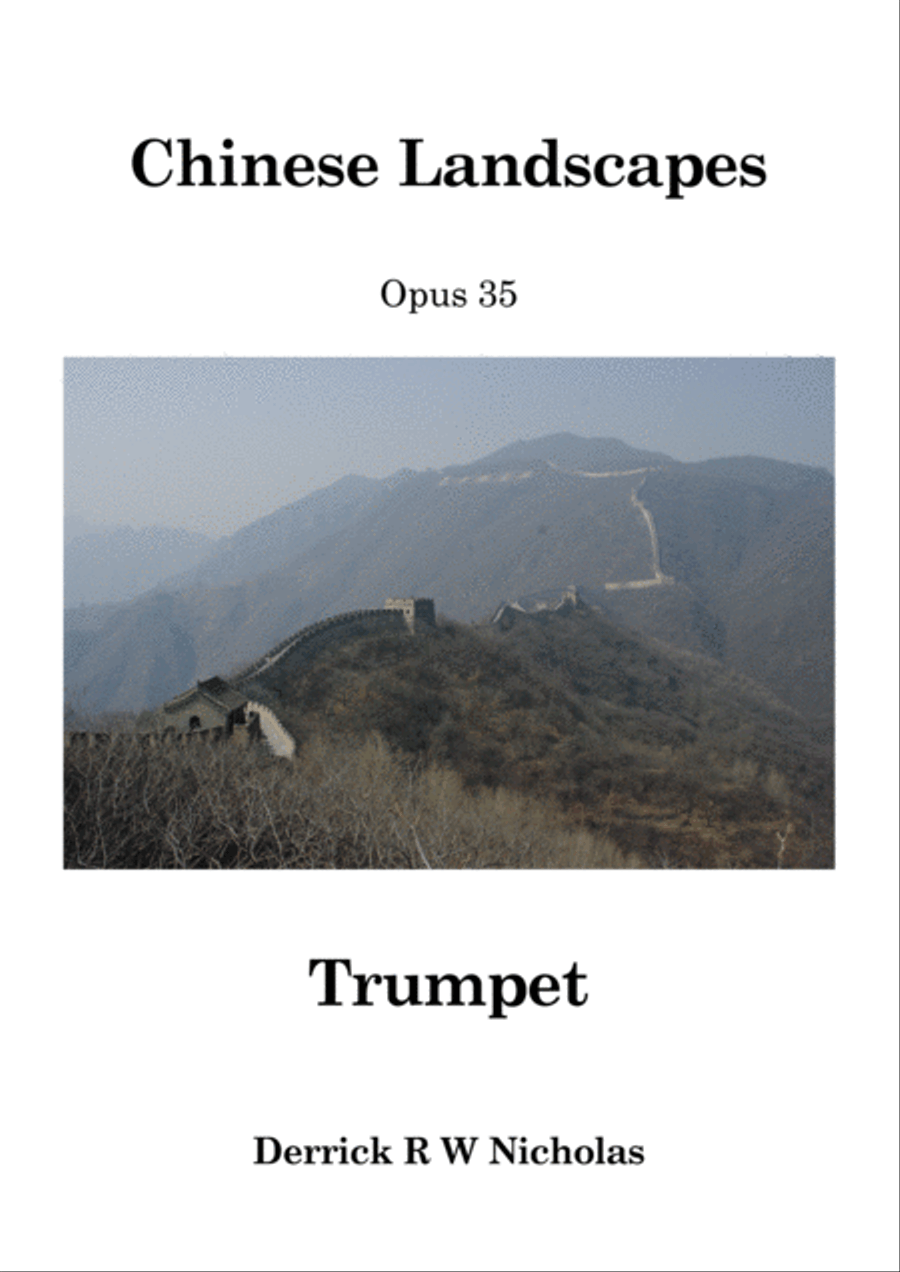 Chinese Landscapes - Trumpet Trumpet Solo scores gallery preview page 1