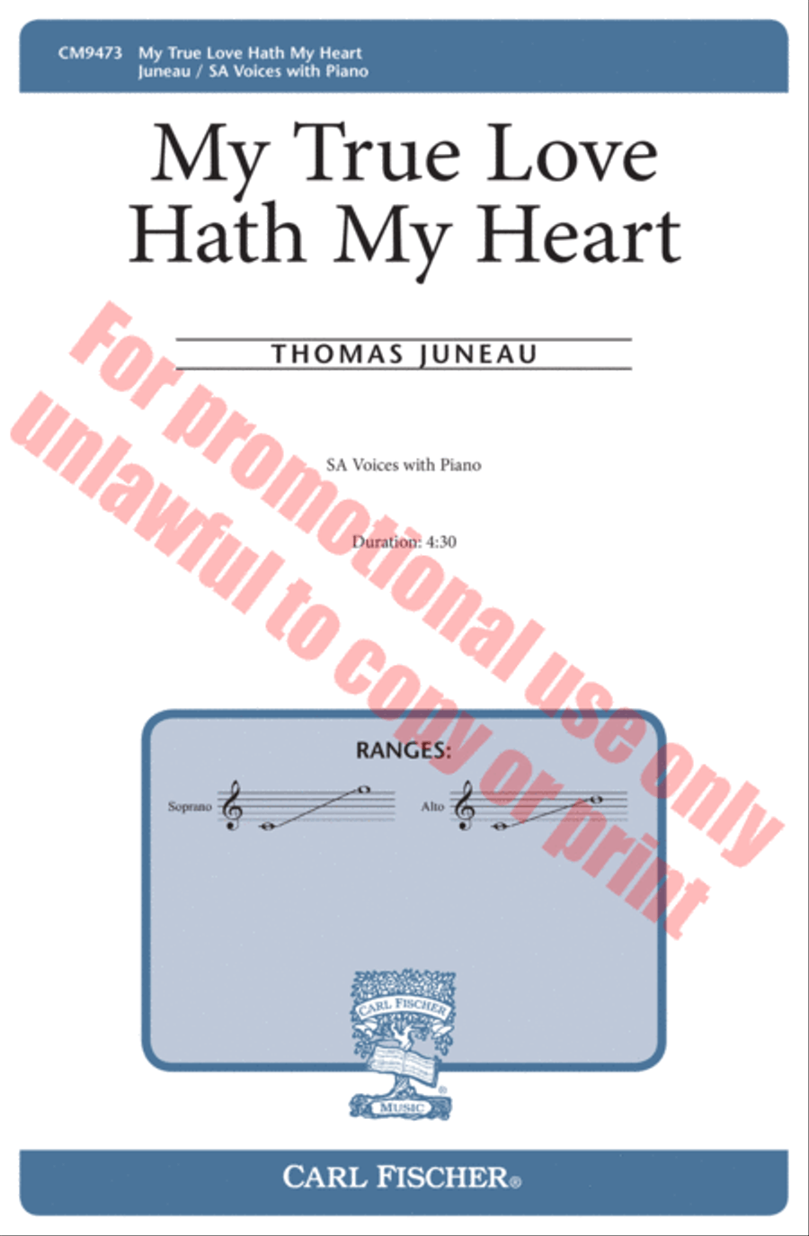 My True Love Hath My Heart SA scores gallery preview page 2