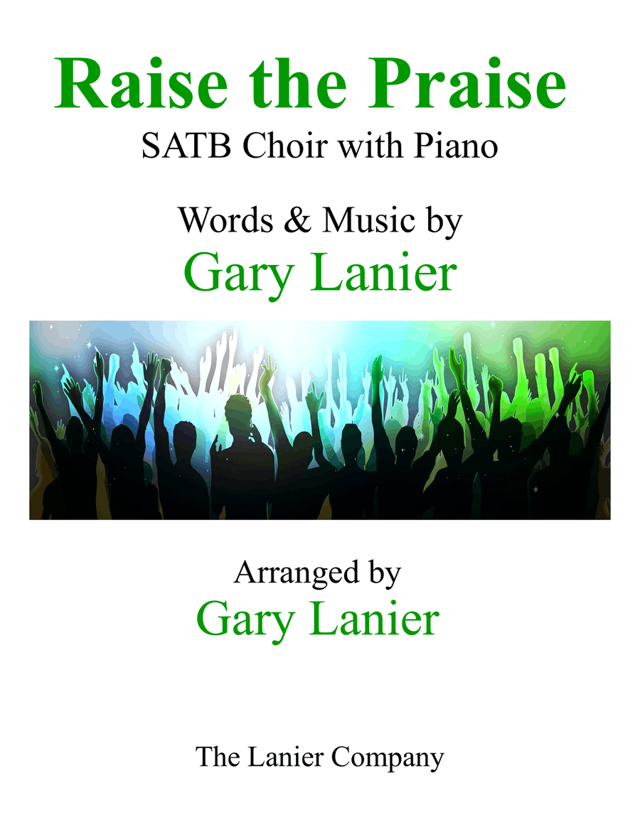 RAISE THE PRAISE (SATB Choir with Piano) 4-Part scores gallery preview page 1