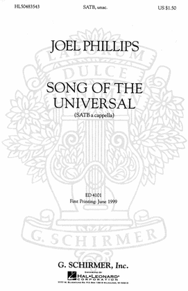 Book cover for Song of the Universal