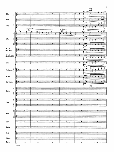 Two Songs Without Words: Score