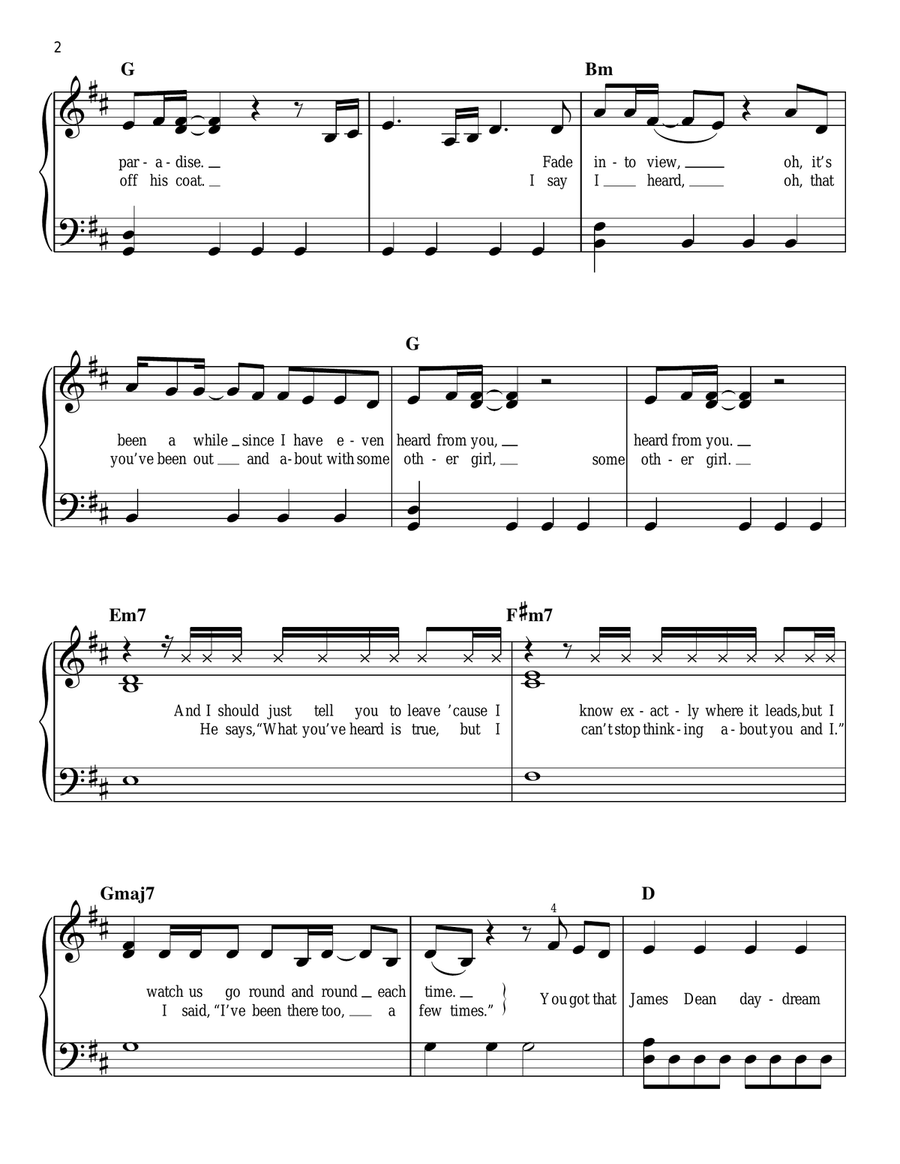 Style Style Easy Piano scores gallery preview page 2