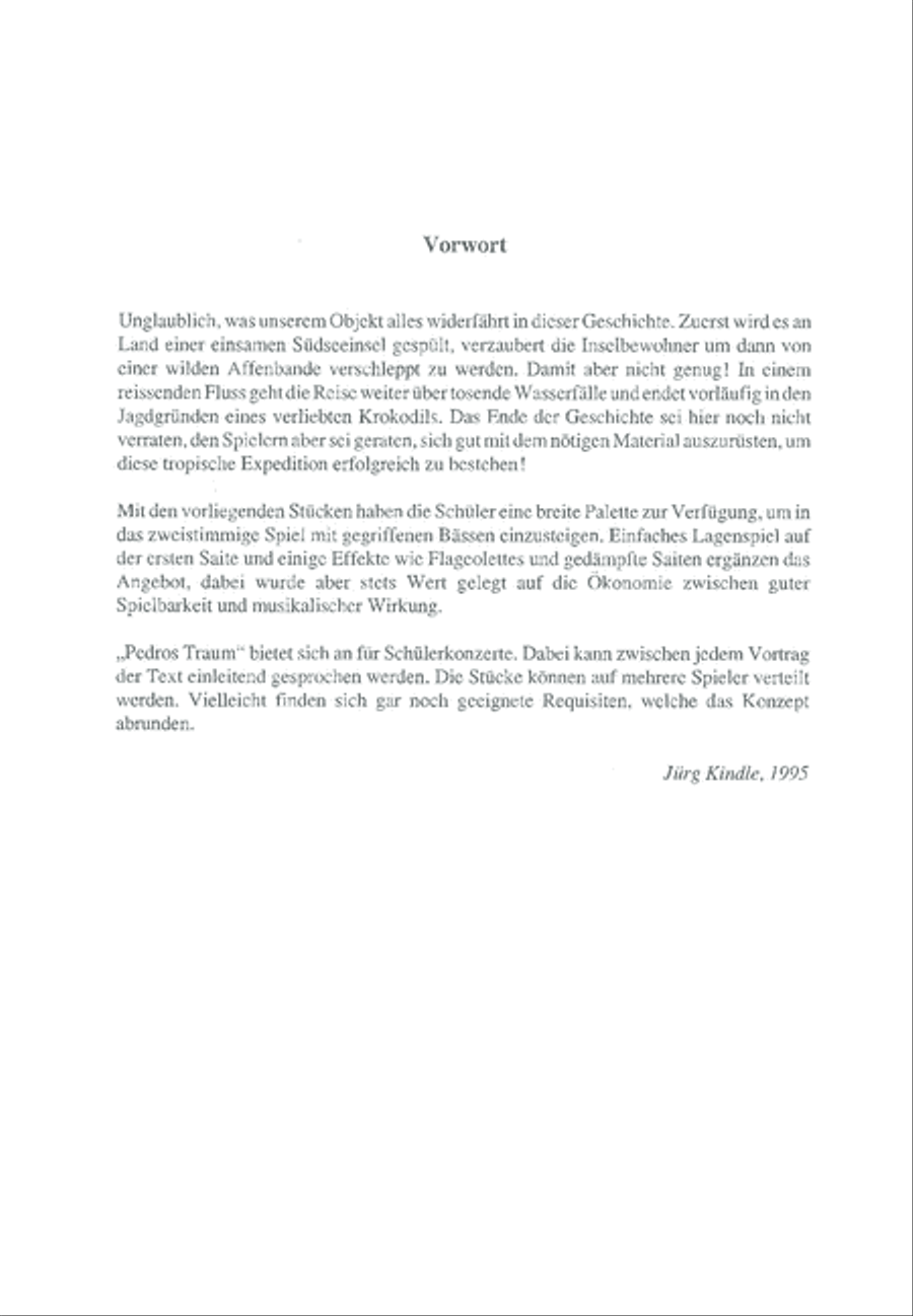 Pedros Traum Guitar scores gallery preview page 2