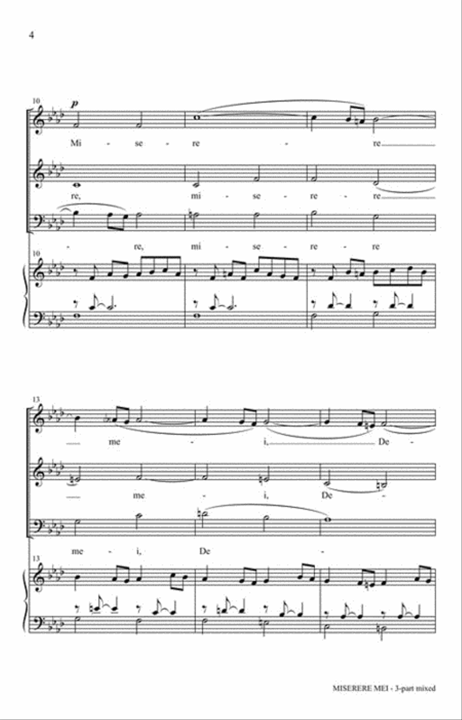 Miserere Mei 3-Part scores gallery preview page 3