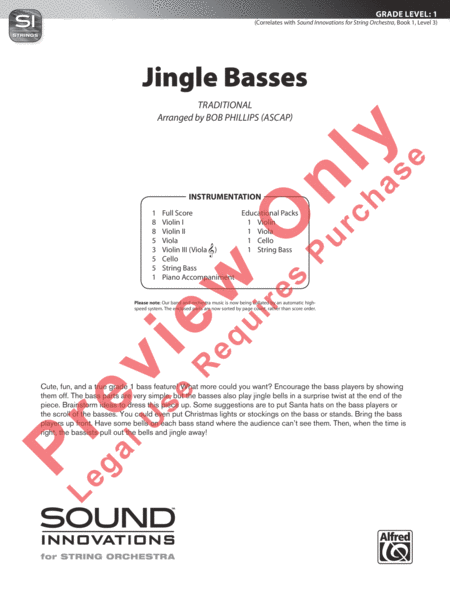 Jingle Basses image number null