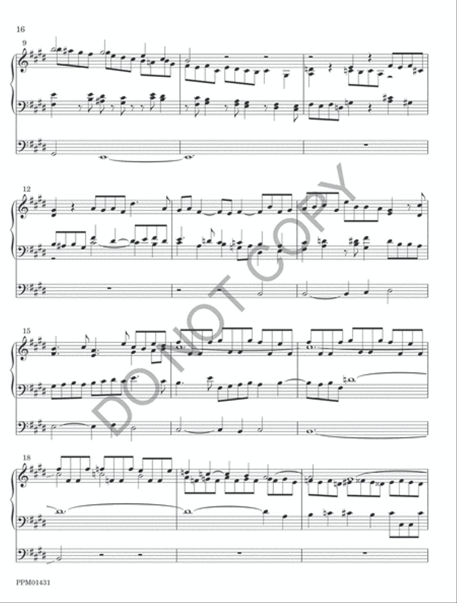Thanksgiving and Harvest Organ scores gallery preview page 19