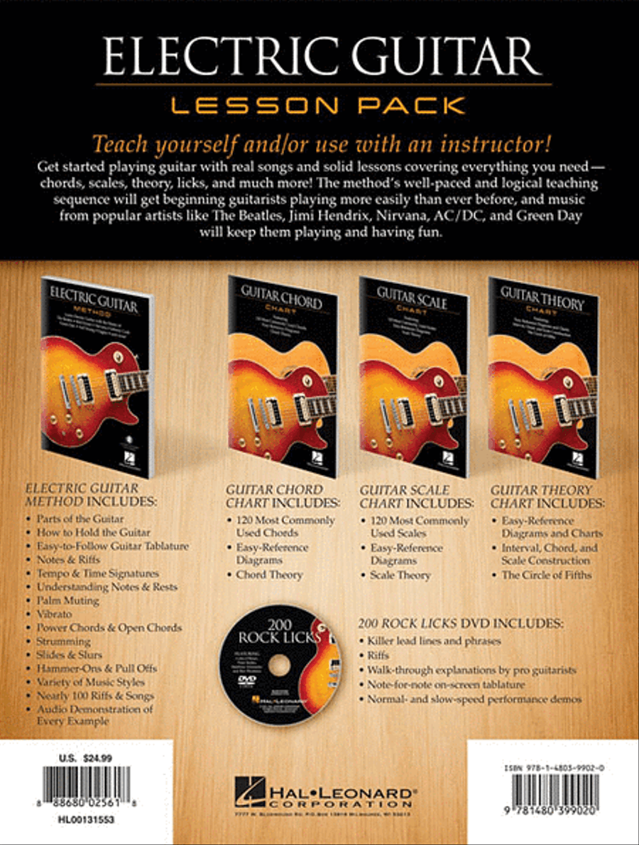 Electric Guitar Lesson Pack Electric Guitar scores gallery preview page 3