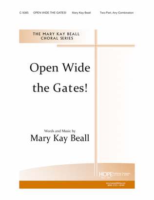 Book cover for Open Wide the Gates