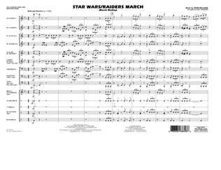 Book cover for Star Wars/Raiders March - Full Score