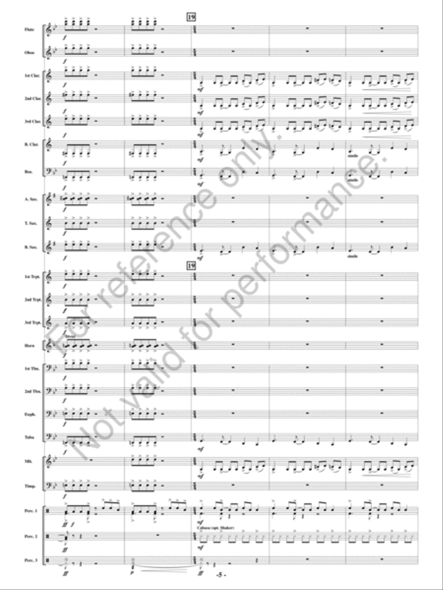 Full Throttle Concert Band scores gallery preview page 4