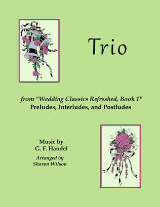 Book cover for Trio from "The Water Music"