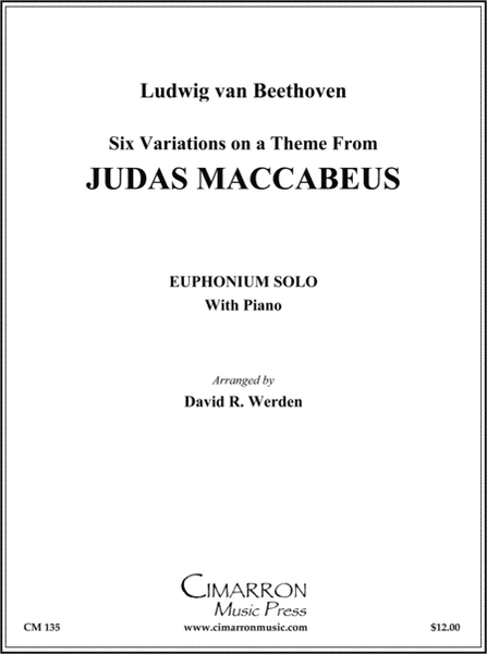 Six Variations on "Judas Macabeus" image number null