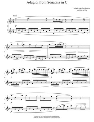 Adagio Sonatina In C