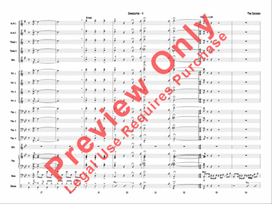 The Chicken The Chicken Jazz Ensemble scores gallery preview page 6